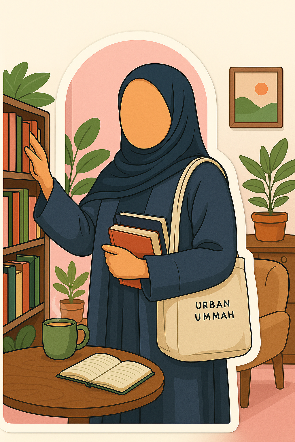Hijabi in Her Study Era